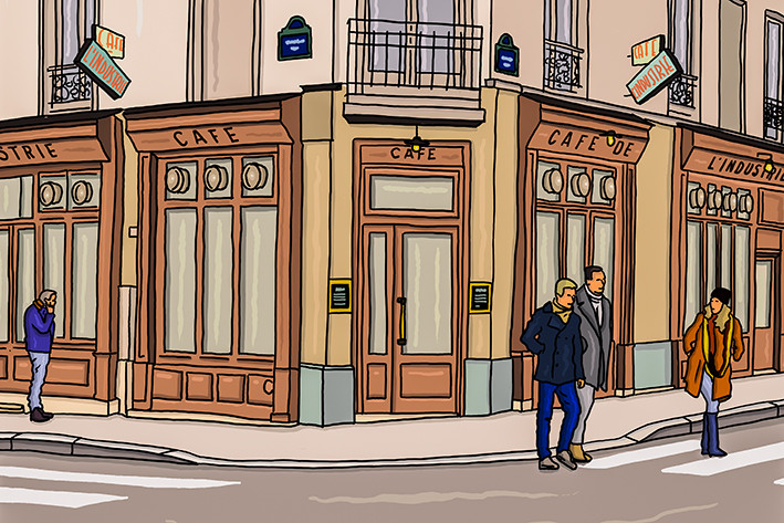 café de l'Industrie par antoine meurant - Image principale