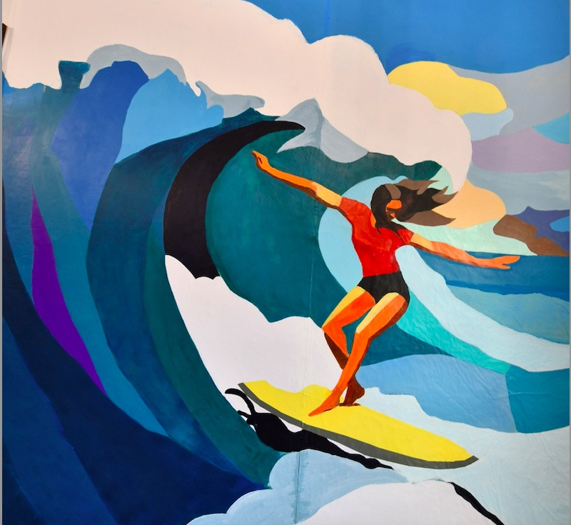 Surfeuse - Aurélie Dekeyser