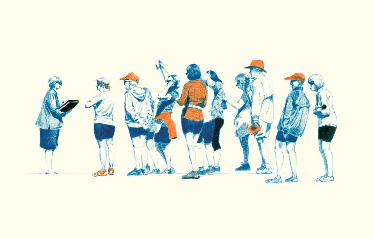 illustration Excursion Estivale en Groupe